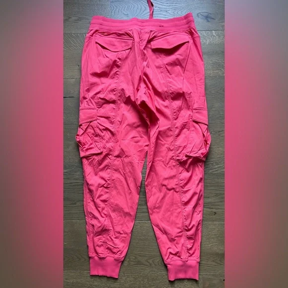 Lululemon Dance Studio Relaxed-Fit Mid-Rise Cargo Joggers Sakura Pink Size Large - Picture 12 of 15